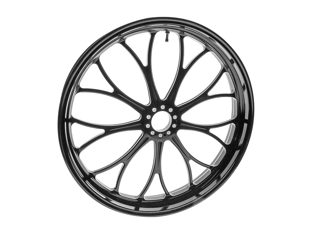21in. x 3.50in. wide Revolution Wheel - Black Anodised. - Performance Machine