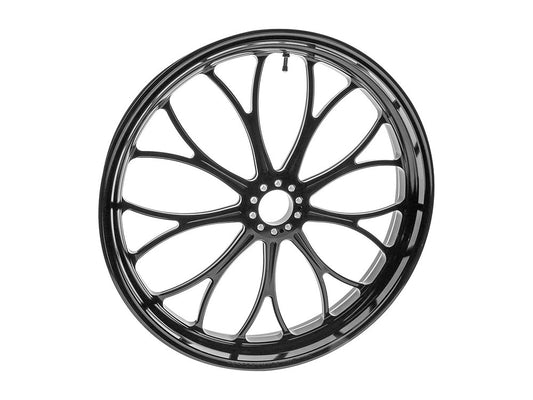 21in. x 3.50in. wide Revolution Wheel - Black Anodised. - Performance Machine