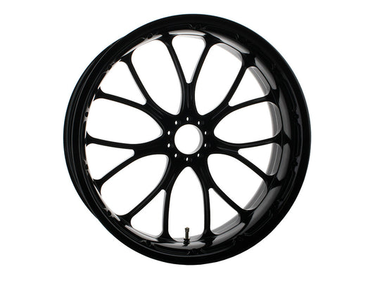 18in. x 5.50in. wide Heathen Wheel - Black Anodised. - Performance Machine