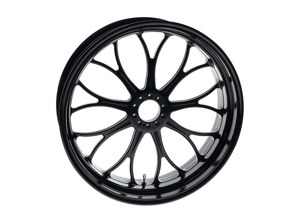 18in. x 5.50in. wide Revolution Wheel - Black Anodised. - Performance Machine