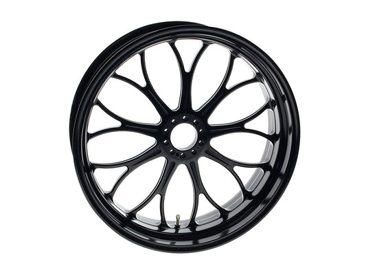 18in. x 5.50in. wide Revolution Wheel - Black Anodised. - Performance Machine