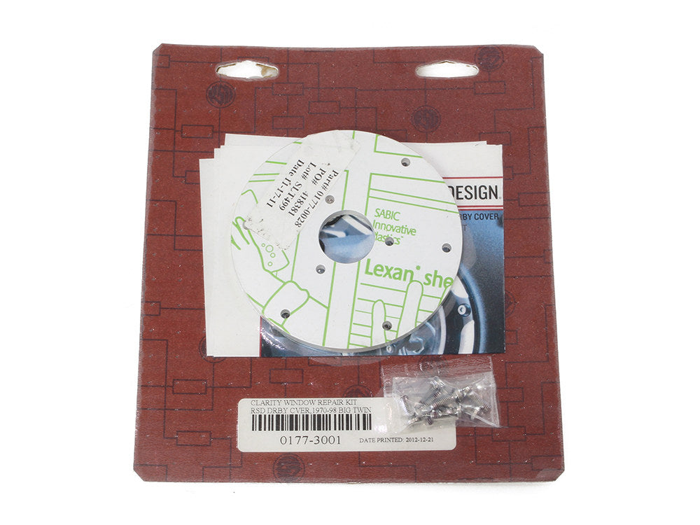 Clarity Derby Cover Repair Kit. Fits Big Twin 1970-1998. - Roland Sands Design