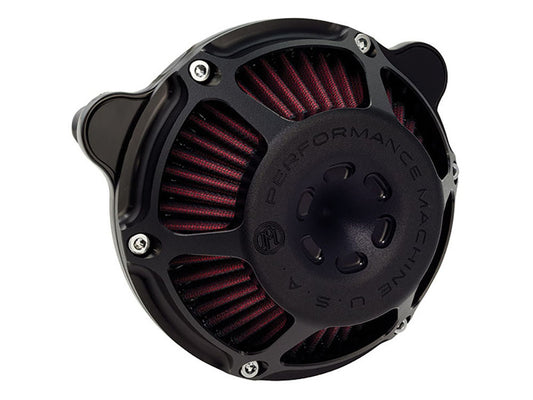 Max HP Air Cleaner Kit - Black Ops. Fits Touring 2008-2016, Softail 2016-2017, CVO Softail 2011-2017 & Dyna Low Rider S 2016-2017 with Throttle-by-Wire - Performance Machine