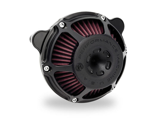 Max HP Air Cleaner Kit - Black Ops. Fits Touring 2017-2024 & Softail 2018-2024 - Performance Machine
