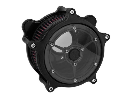 Clarity Air Cleaner Kit - Black Ops. Fits Touring 2017-2024 & Softail 2018-2024 - Roland Sands Design