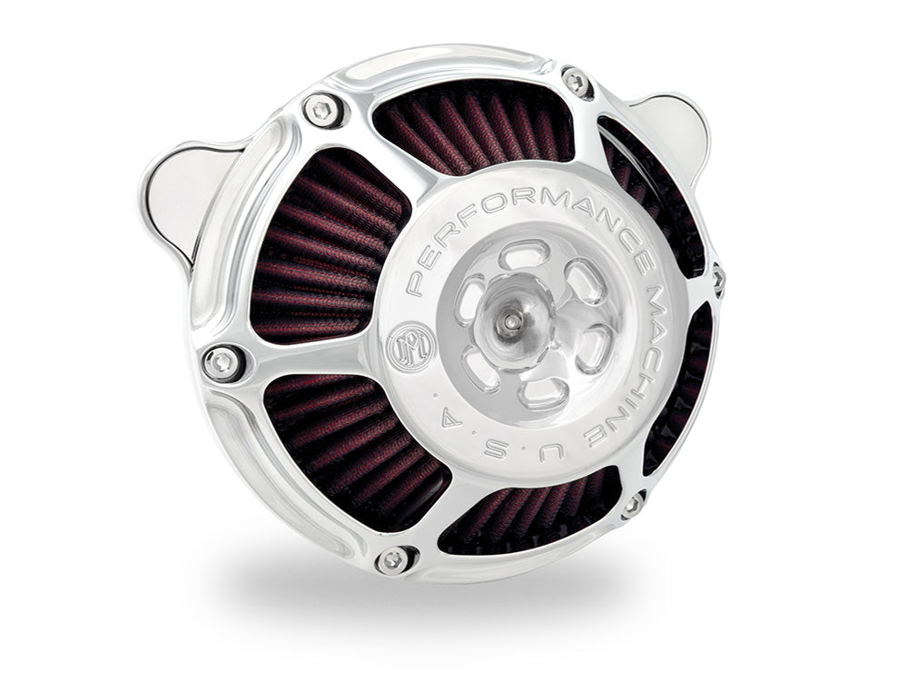 Max HP Air Cleaner Kit - Chrome. Fits CVO Touring 2023up, Street Glide & Road Glide 2024up, Touring 2025up & Softail 2025up - Performance Machine