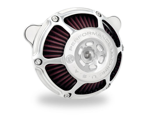Max HP Air Cleaner Kit - Chrome. Fits CVO Touring 2023up, Street Glide & Road Glide 2024up, Touring 2025up & Softail 2025up - Performance Machine
