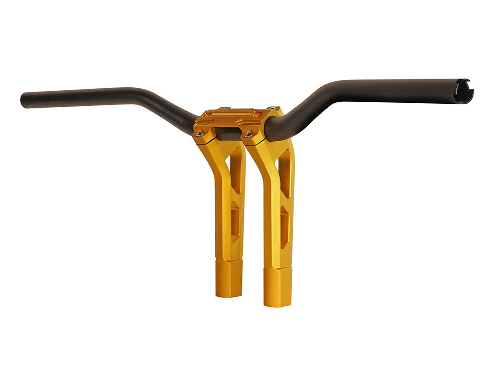 1-1/4in. Phatbar Handlebar and 9in. Riser Set - Gold Ops - Performance Machine