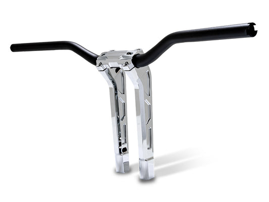 1-1/4in. Phatbar Handlebar and 11.5in. Riser Set - Chrome - Performance Machine
