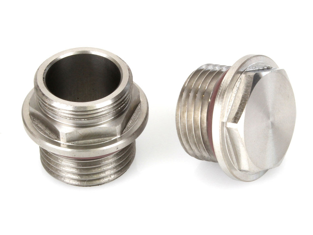 EFI to Carburettor Fuel Tap / Petcock Adapter. Fits 2001up Big Twin Models with Delphi. - Pingle