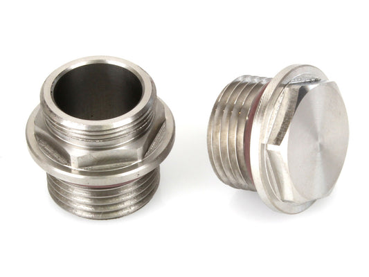 EFI to Carburettor Fuel Tap / Petcock Adapter. Fits 2001up Big Twin Models with Delphi. - Pingle