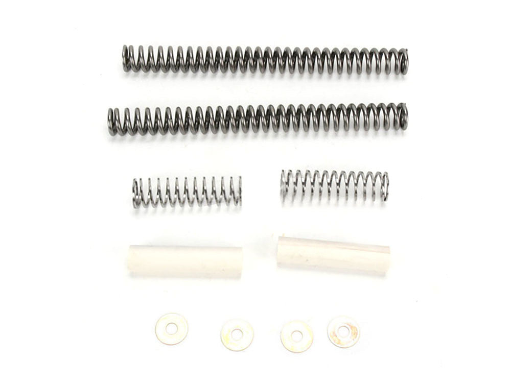 Front Fork Spring Lowering Kit. Fits Softail 1984-2017, Dyna Wide Glide 1993-2005 & Touring 1980-2013. - Progressive Suspension