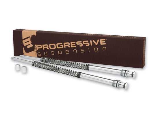 Monotube Fork Cartridge Kit. Fits FX Softail 2000-2015 & Dyna Wide Glide 2000-2005. - Progressive Suspension
