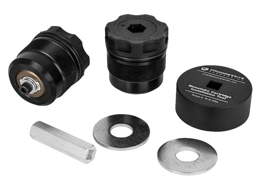 Preload Adjusters - Black. Fits Dyna 2006-2017, Touring 2014up and Softail 2018up. - Progressive Suspension