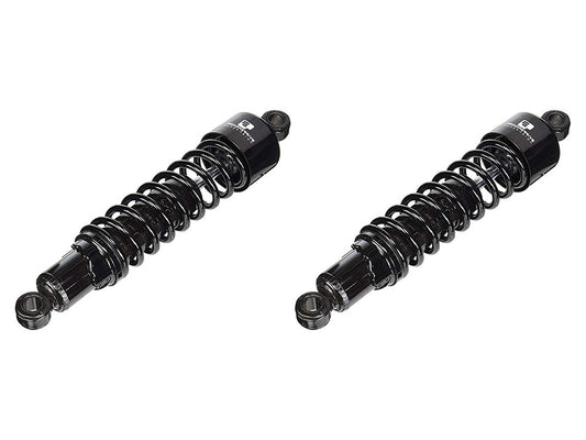 412 Series, 13.5in. Heavy Duty Spring Rate Shock Absorbers - Black. Fits Touring 1980-2005, Sportster 1979-2003 & FXR 1982-1994. - Progressive Suspension