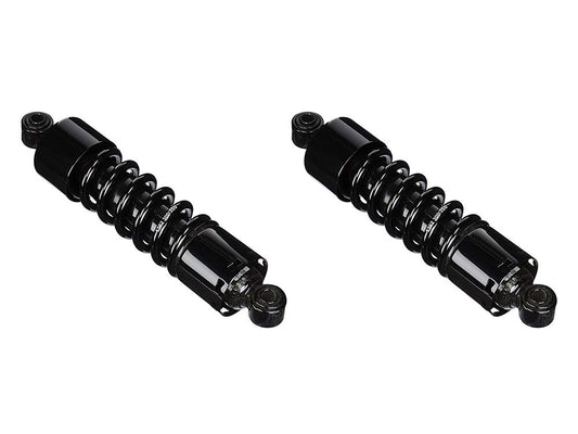412 Series, 12in. Heavy Duty Spring Rate Rear Shock Absorbers - Black. Fits Dyna 1991-2017. - Progressive Suspension