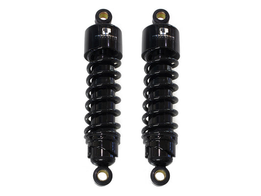 412 Series, 11.5in. Standard Spring Rate Rear Shock Absorbers - Black. Fits Sportster 2004-2021 - Progressive Suspension