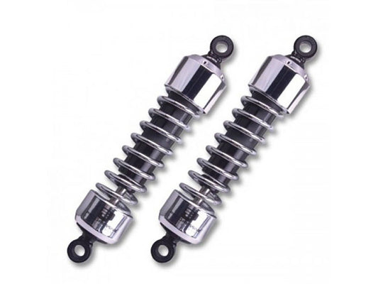 412 Series, 12.5in. Standard Spring Rate Rear Shock Absorbers - Chrome. Fits Sportster 2004-2021 - Progressive Suspension