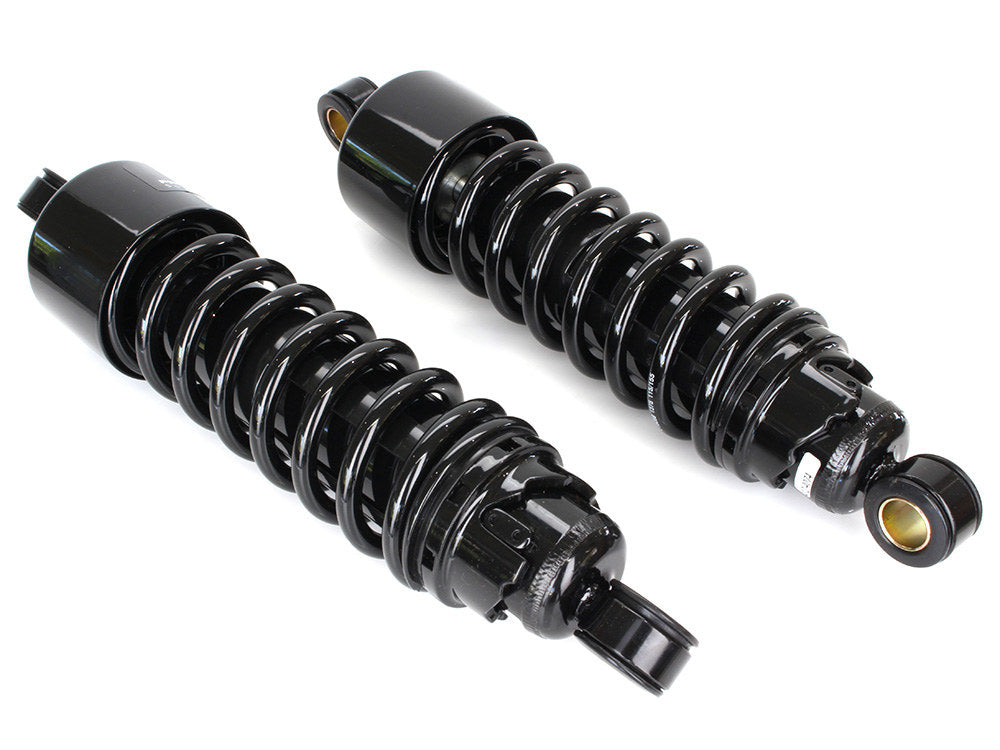 412 Series, 11.5in. Standard Spring Rate Rear Shock Absorbers - Black. Fits Touring 2006up. - Progressive Suspension