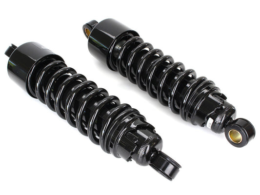 412 Series, 11.5in. Standard Spring Rate Rear Shock Absorbers - Black. Fits Touring 2006up. - Progressive Suspension
