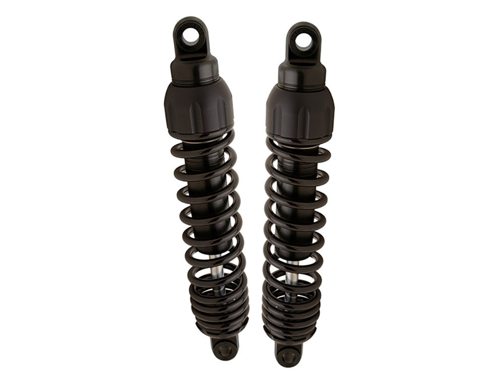 444 Series, 13in. Standard Spring Rate Rear Shock Absorbers - Black. Fits Touring 1980up, Sportster 1979-2003 & FXR 1982-1994. - Progressive Suspension