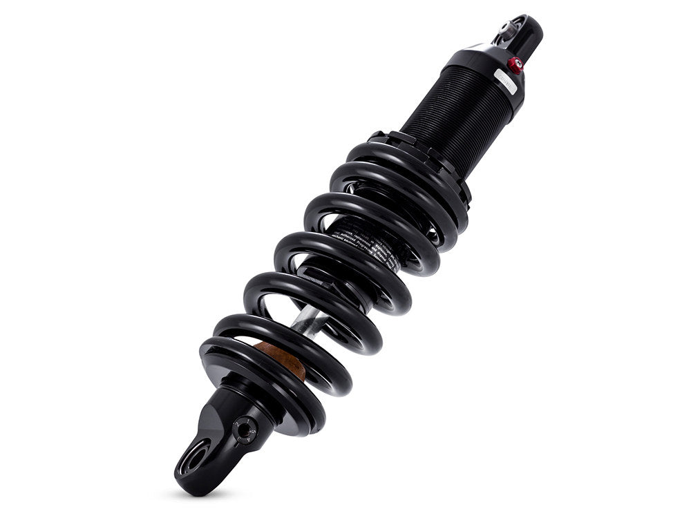 465 Series, 12.2in. Standard Spring Rate Rear Shock Absorber - Black. Fits Softail 2018up. - Progressive Suspension