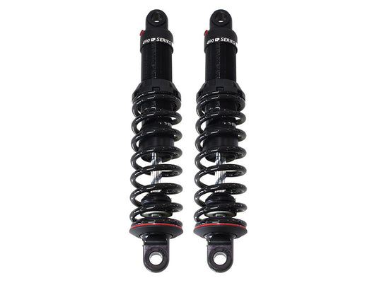 490 Series, 13in. Heavy Duty Spring Rate Rear Shock Absorbers - Black. Fits Touring 1980up. - Progressive Suspension