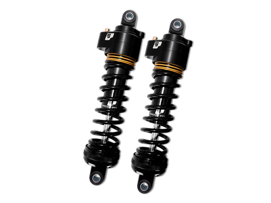 944 Ultra Low Series with Quik Preload System, 12.5in. Standard Spring Rate Rear Shock Absorbers - Black. Fits Touring 1980up - Progressive Suspension