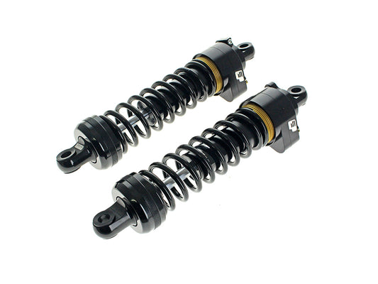 944 Series with Quik Preload System, 13in. Standard Spring Rate Rear Shock Absorbers - Black. Fits Touring 1980up. - Progressive Suspension