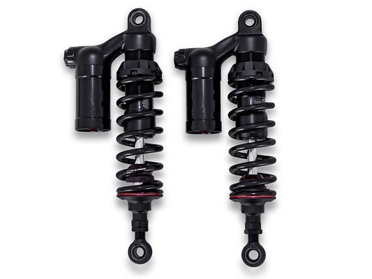 990 Sport Series, 12.5in. Rear Shock Absorbers - Black. Fits Dyna 1991-2017. - Progressive Suspension