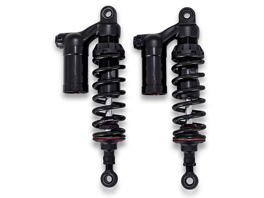 990 Sport Series, 13.5in. Rear Shock Absorbers - Black. Fits Dyna 1991-2017. - Progressive Suspension