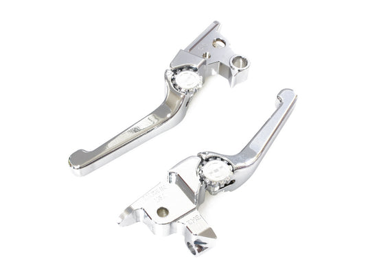 Adjustable Anthem Levers - Chrome. Fits Touring 2008-2013 & Road King 2014-2016. - PSR Levers