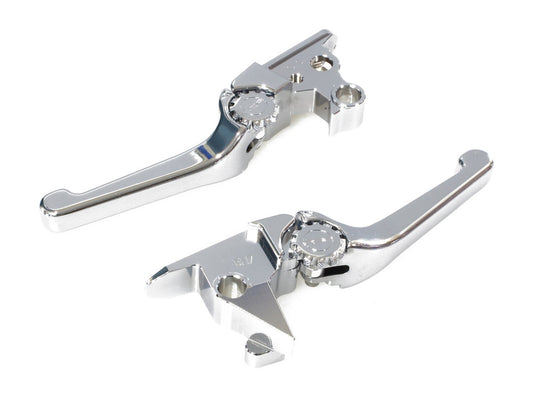 Adjustable Anthem Levers - Chrome. Fits Softail 2015-2024 - PSR Levers