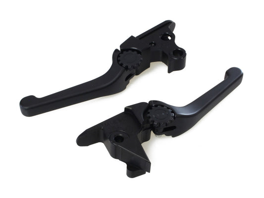 Adjustable Anthem Levers - Black. Fits Softail 2015-2024 - PSR Levers