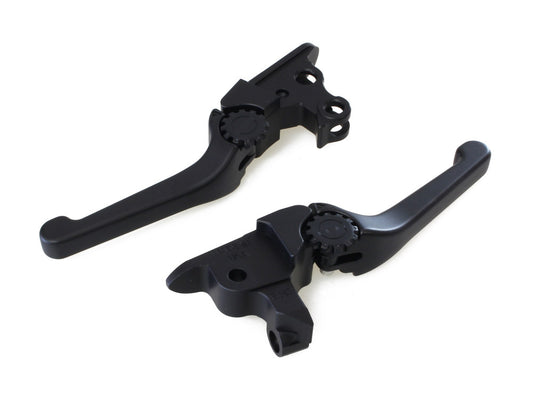 Adjustable Anthem Levers - Black. Fits Touring Most 2021-2024 with Cable Clutch - PSR Levers