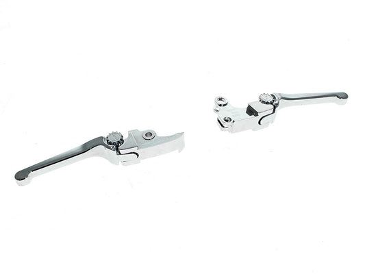 Adjustable Anthem Levers - Chrome. Fits CVO Touring 2023up & Street Glide & Road Glide 2024up - PSR Levers