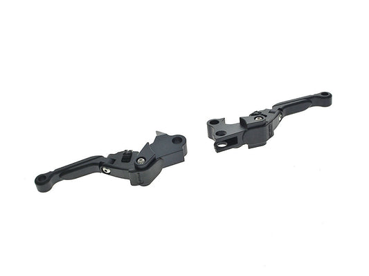Adjustable Anthem PRO Levers - Black. Fits Softail 1996-2014, Dyna 1996-2017, Touring 1996-2007, Sportster 1996-2003. - PSR Levers