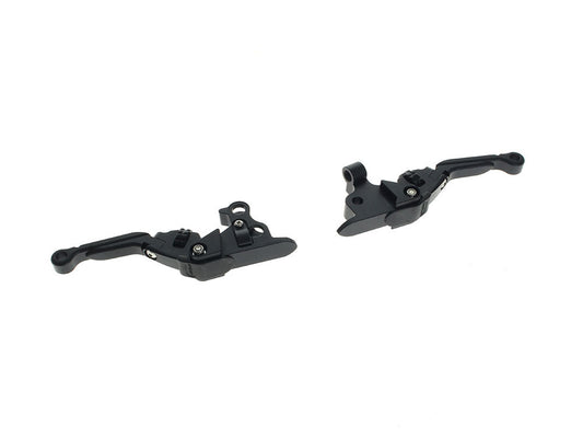 Adjustable Anthem Pro Levers - Black. Fits Touring Most 2021-2024 with Cable Clutch - PSR Levers
