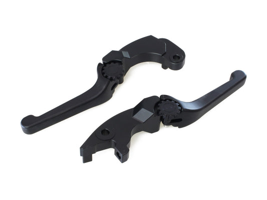 Adjustable Anthem Levers - Black. Fits Indian Scout 2017-24. - PSR Levers