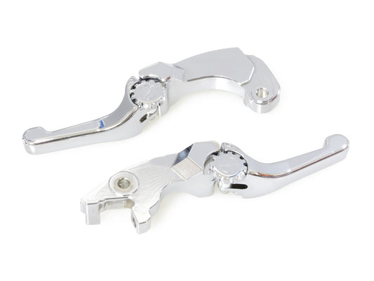 Adjustable Shorty Anthem Levers - Chrome. Fits Indian Scout 2017-2024 - PSR Levers