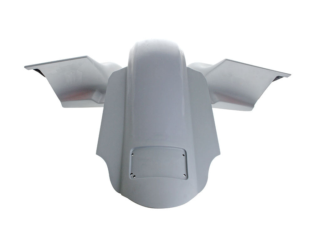 3 Piece Stretched Rear Fender and Side Cover Kit. Fits Touring 2014up with Factory Stretched Saddlebags - Bagger Nation