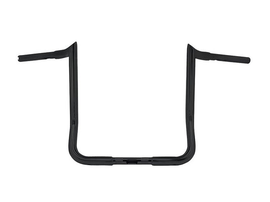 12in. x 1-1/4in. Bagger Monkey Handlebar - Black. Fits Ultra Models 1996-2024 and Street Glide 1996-2023 - Bagger Nation