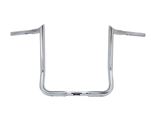 12in. x 1-1/4in. Bagger Monkey Handlebar - Chrome. Fits Ultra Models 1996-2024 and Street Glide 1996-2023 - Bagger Nation