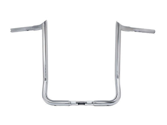 14in. x 1-1/4in. Bagger Monkey Handlebar - Chrome. Fits Ultra Models 1996-2024 and Street Glide 1996-2023 - Bagger Nation