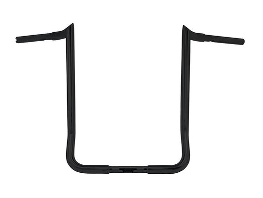 16in. x 1-1/4in. Bagger Monkey Handlebar - Black. Fits Ultra Models 1996-2024 and Street Glide 1996-2023 - Bagger Nation