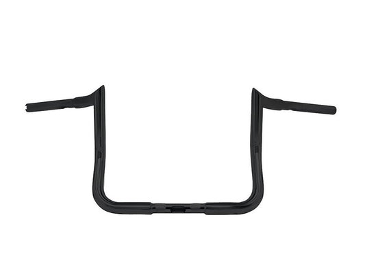 8in. x 1-1/4in. Bagger Monkey Handlebar - Black. Fits Ultra Models 1996-2024 and Street Glide 1996-2023 - Bagger Nation
