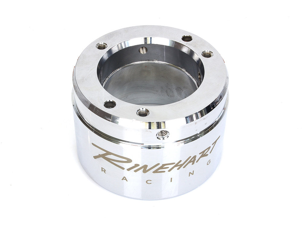 Traditional Rinehart End Cap - Chrome. Fits 4in. Mufflers & Twin Cam 2-into-1 Systems - Rinehart Exhaust