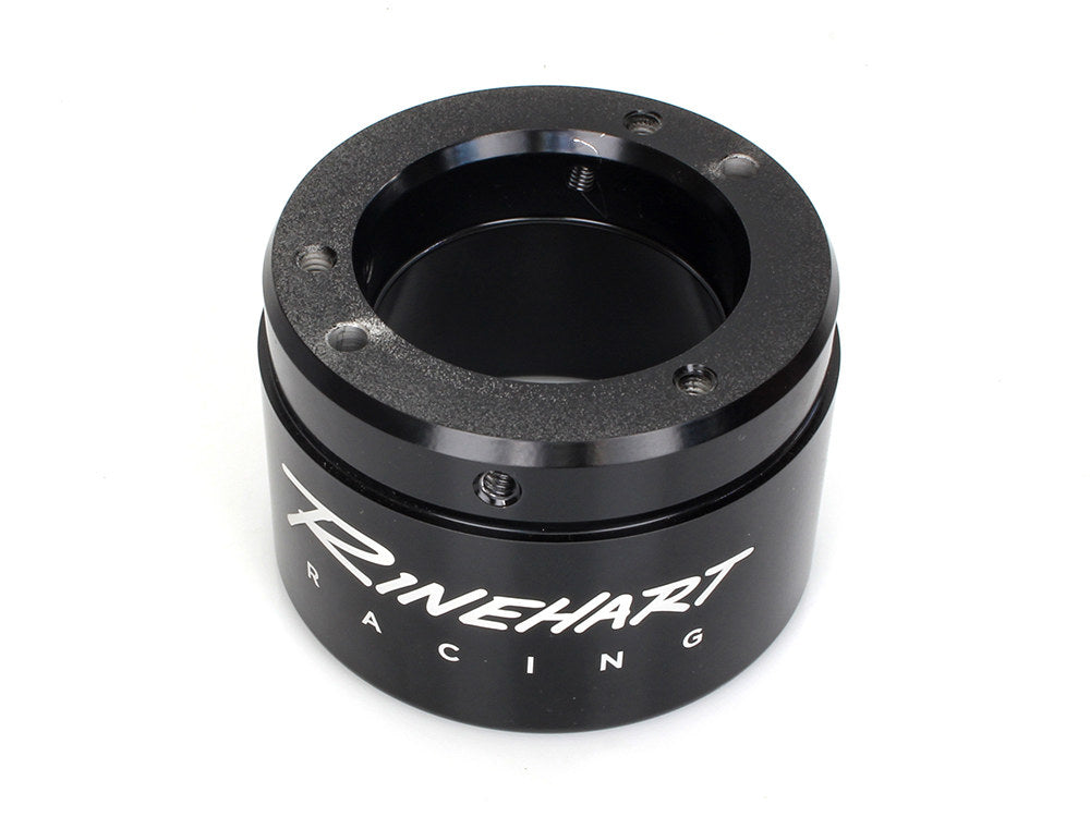 Traditional Rinehart End Cap - Black. Fits 4in. Mufflers & Twin Cam 2-into-1 Systems - Rinehart Exhaust