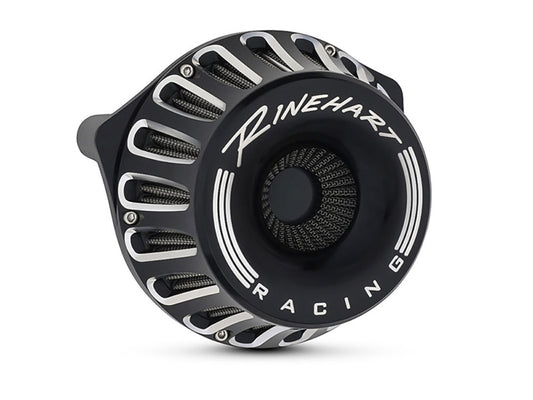 Moto Air Cleaner Kit - Black. Fits Sportster 1991-2021 - Rinehart Exhaust