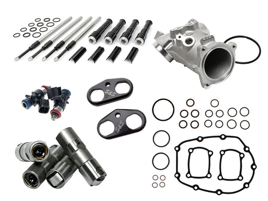 Power Plus Cam Install Kit - Black Pushrods. Fits Softail 2018-2024 & Most Touring 2017-2024 - Rollies Speed Shop